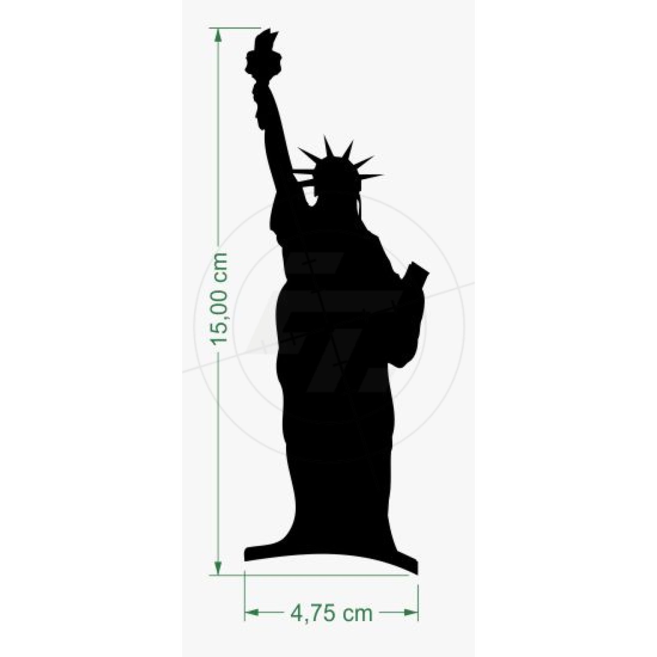 Statue of Liberty, Schaufensteraufkleber und Fensterfolien online